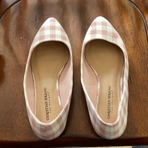 New Women’s Size 7 Christian Soriano Pink Flats